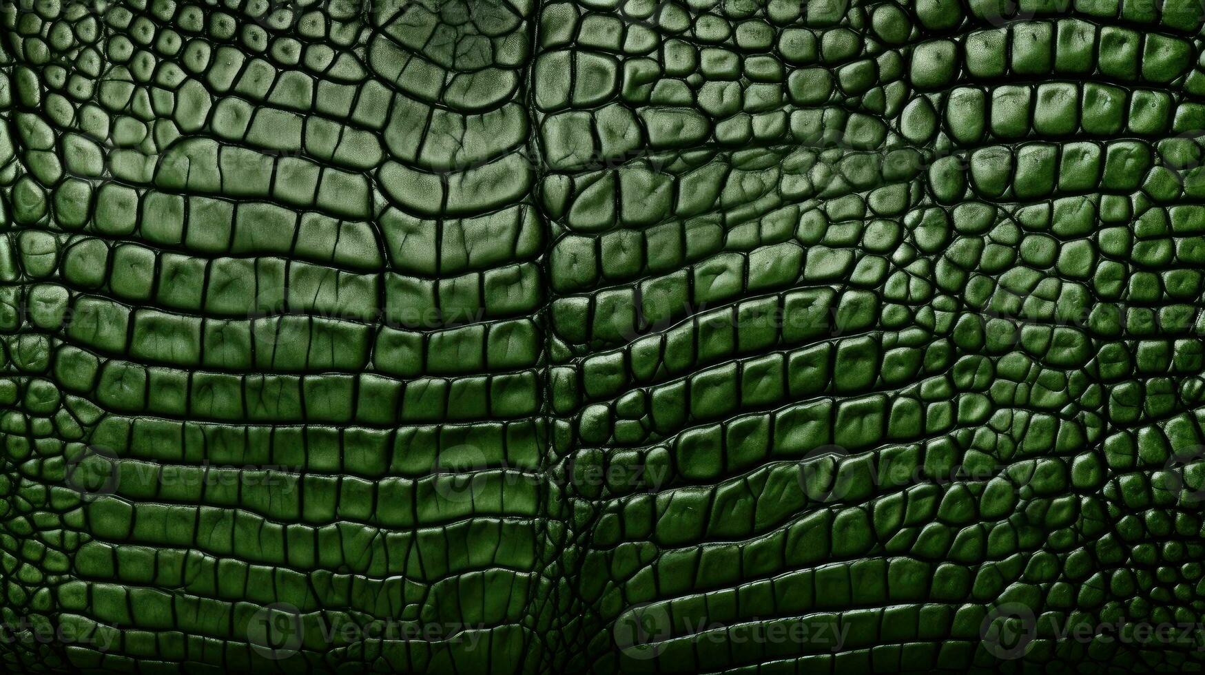 A crocodile skin texture background. Generative AI photo
