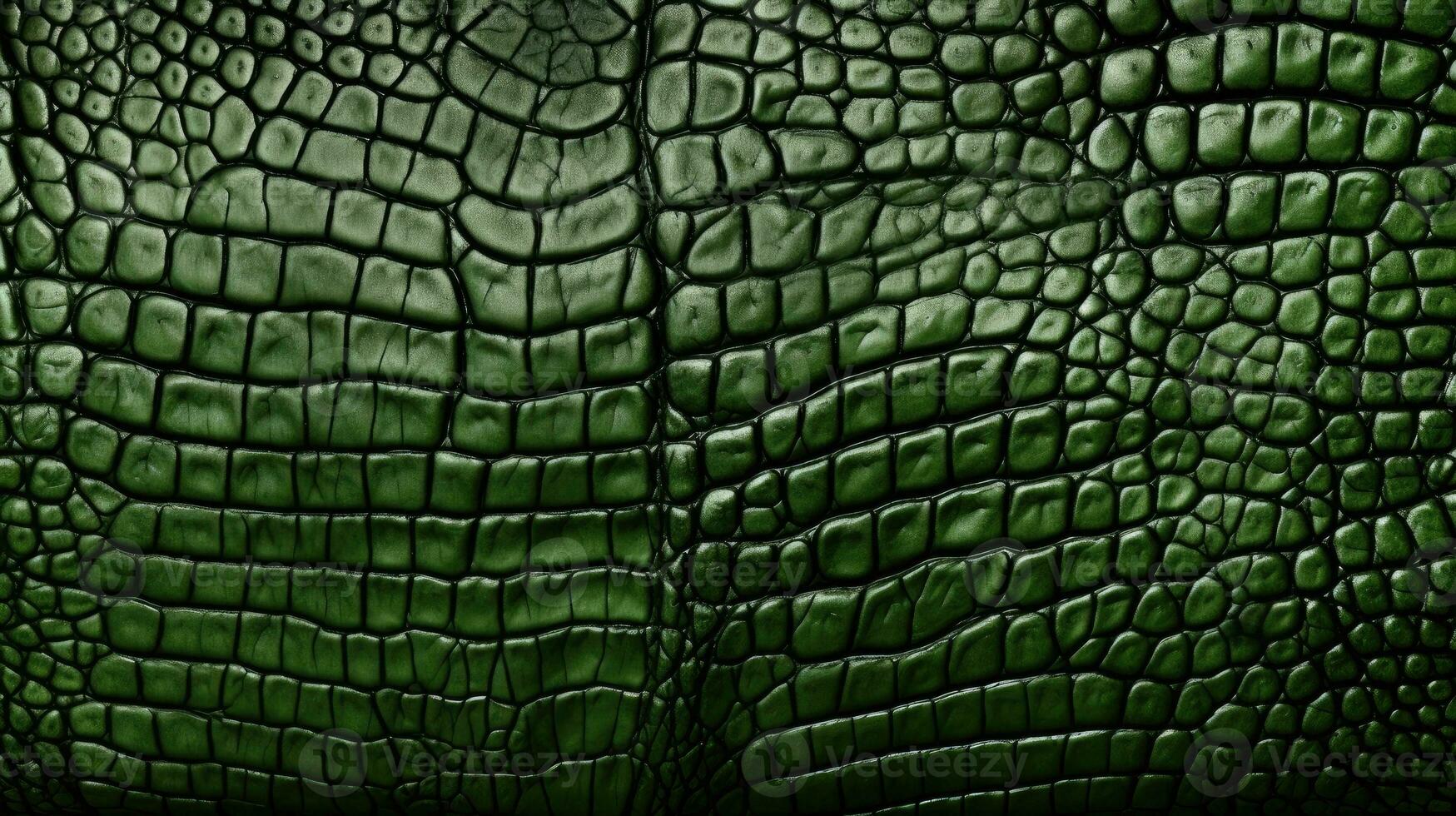 A crocodile skin texture background. Generative AI photo