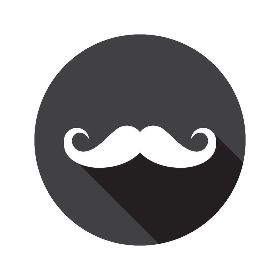 Mustache vector icon