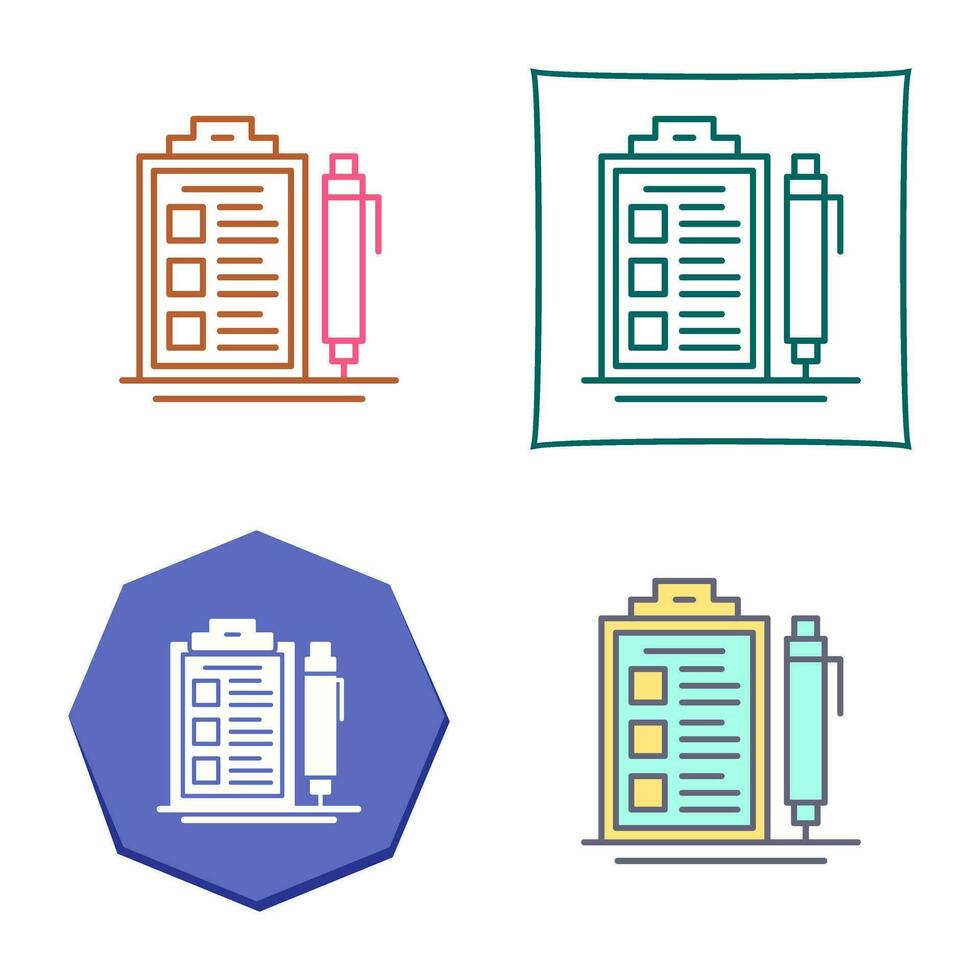 Check List Vector Icon