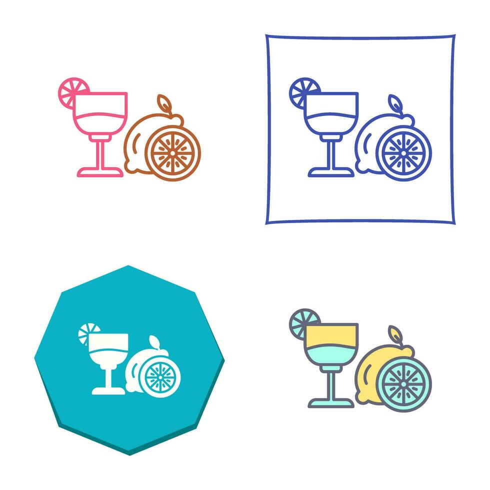 Lime Juice Vector Icon