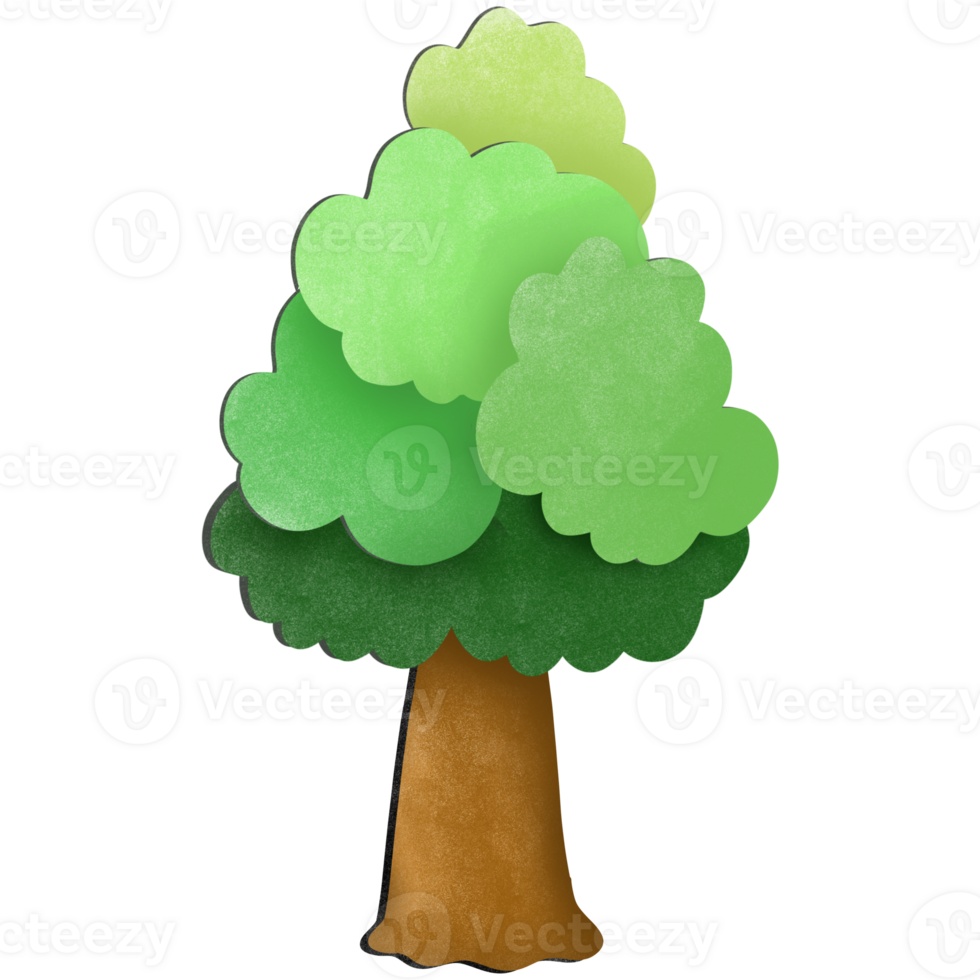 The green tree png