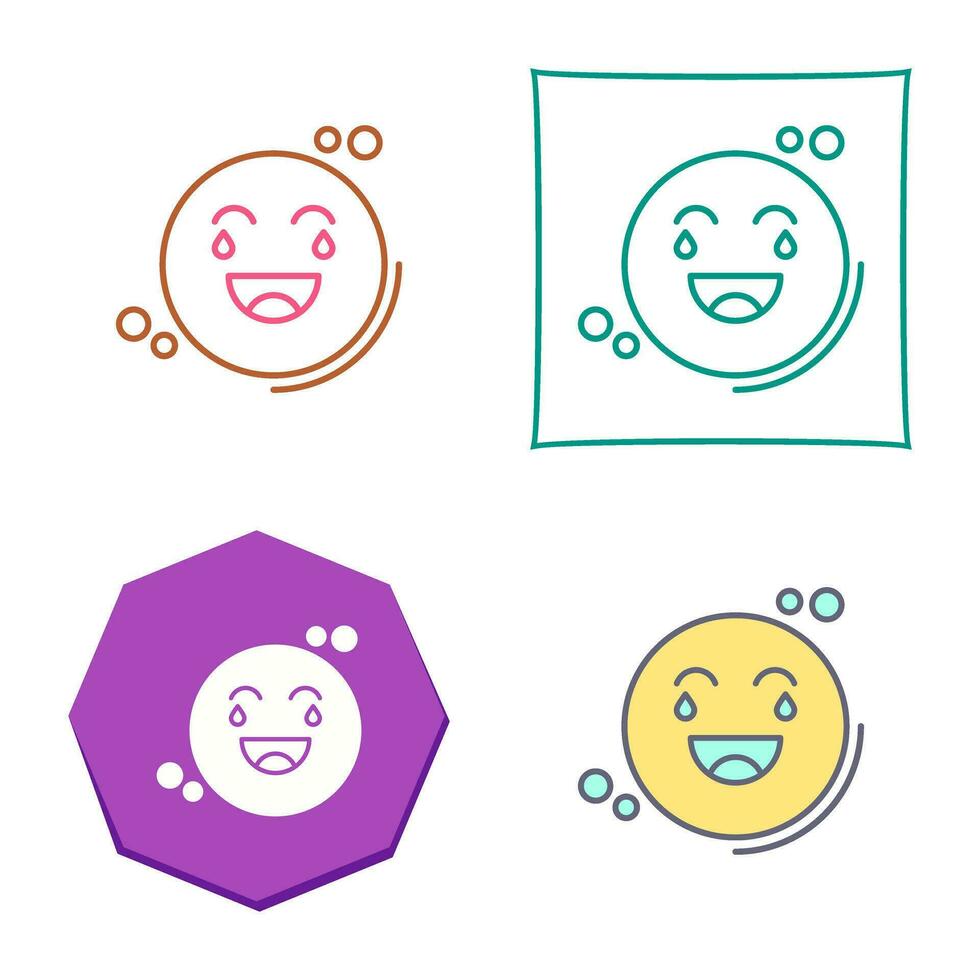 Loughing Vector Icon