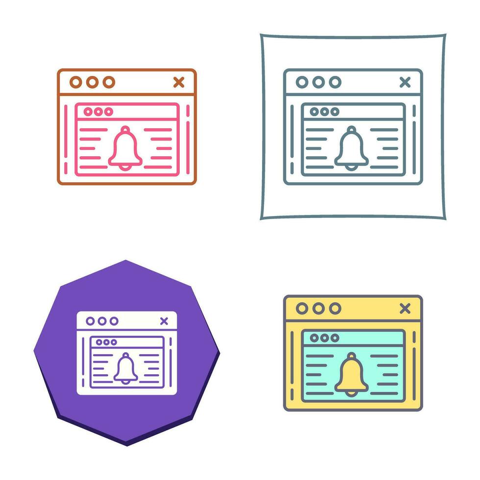 Notification Vector Icon