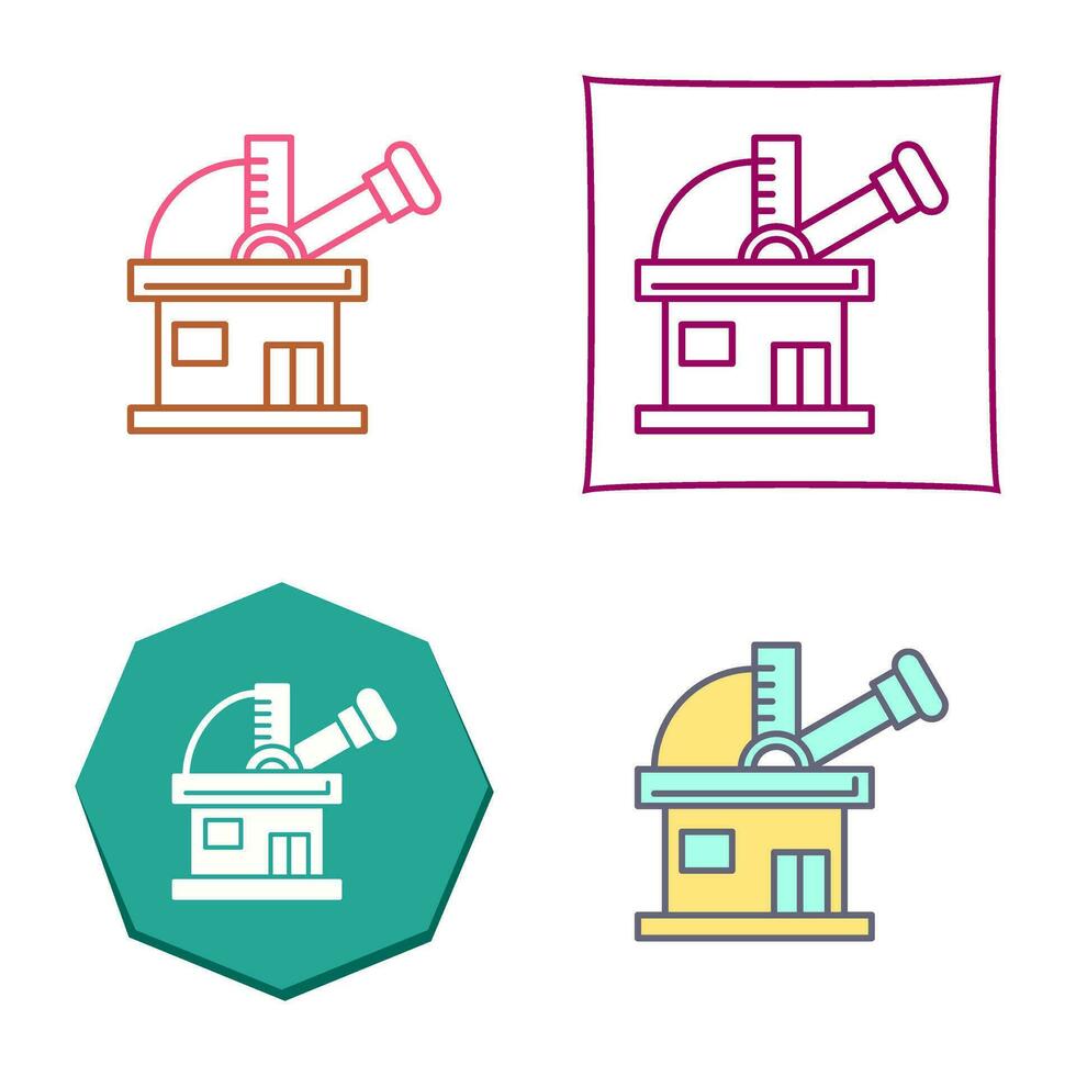 Observatory Vector Icon