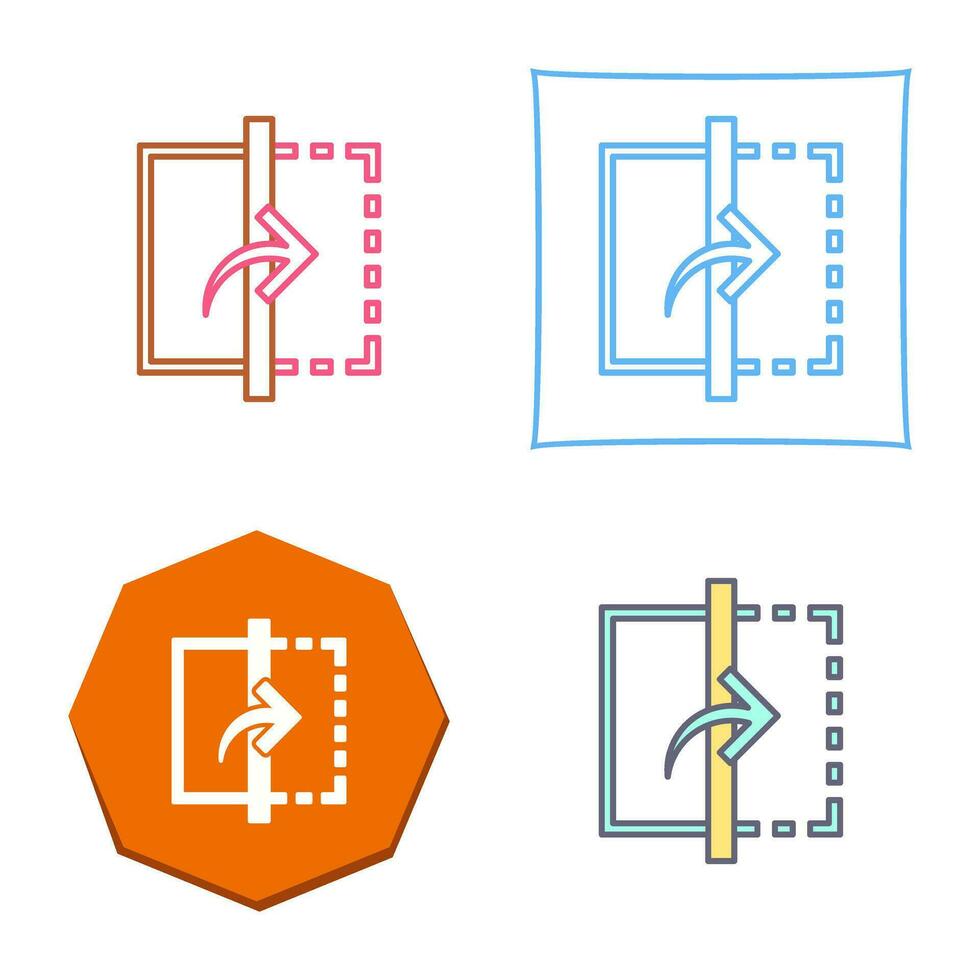 Reflect Vector Icon