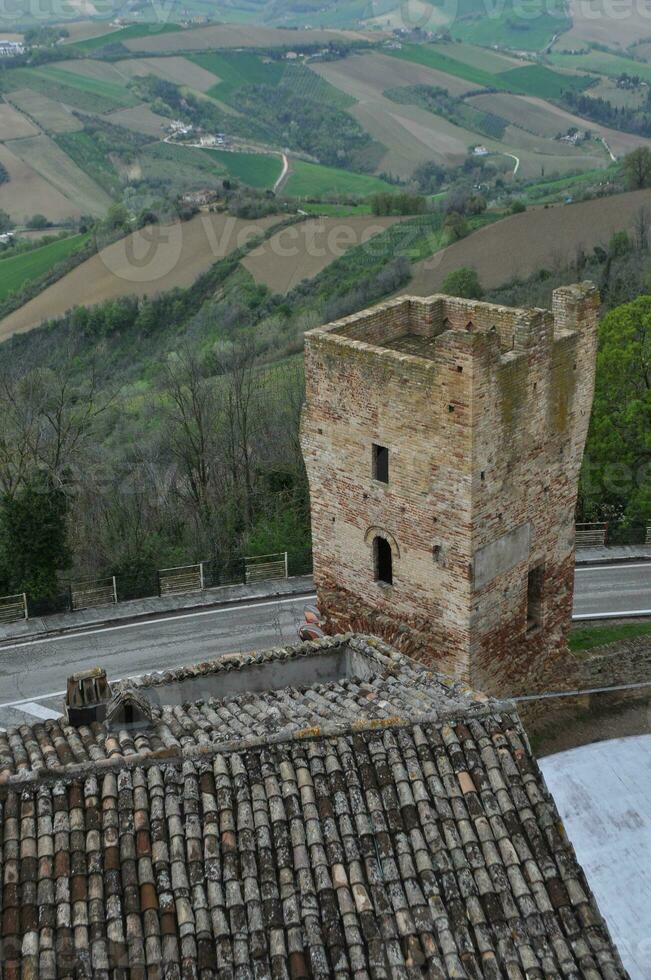 Aerial view of Ripatransone photo