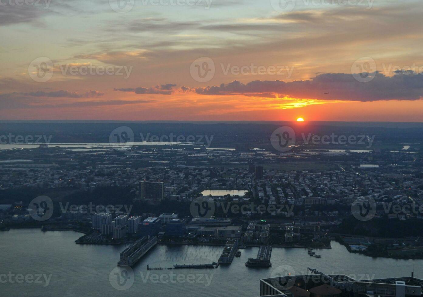 Aerial view of New York photo