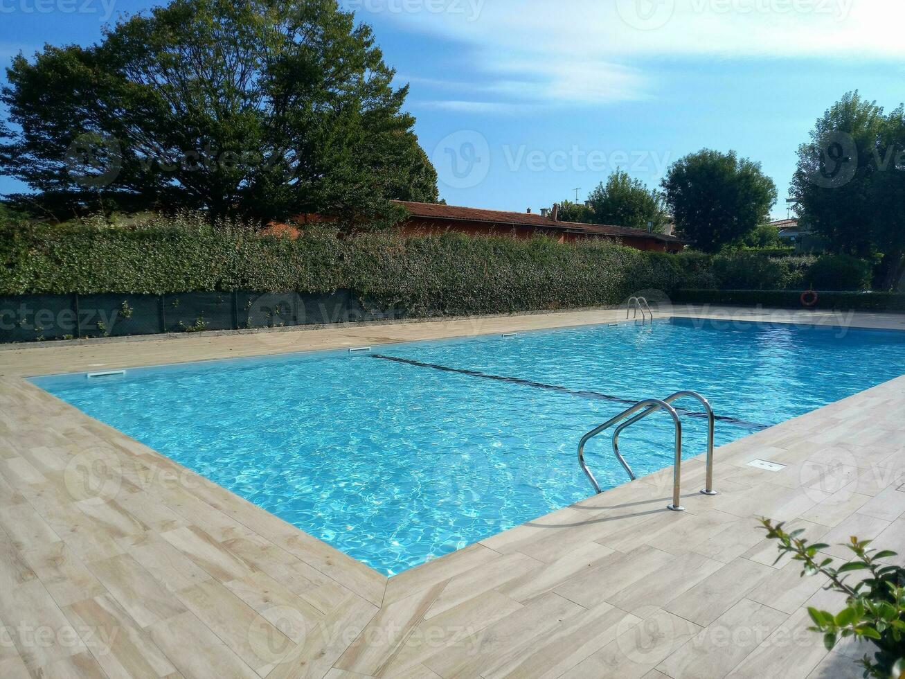 empty swimming pool photo