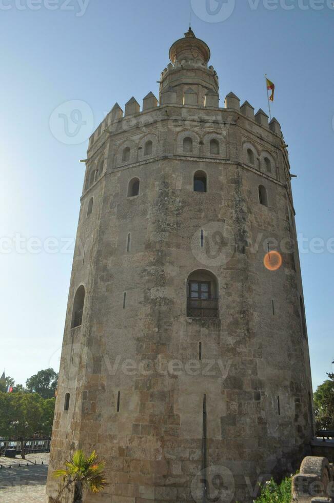 Torre del Oro transl. Tower of Gold in Sevilla photo
