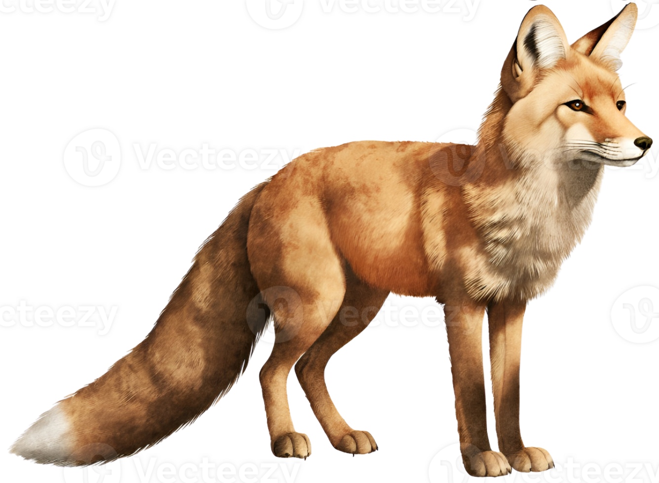 Red fox. AI Generative png