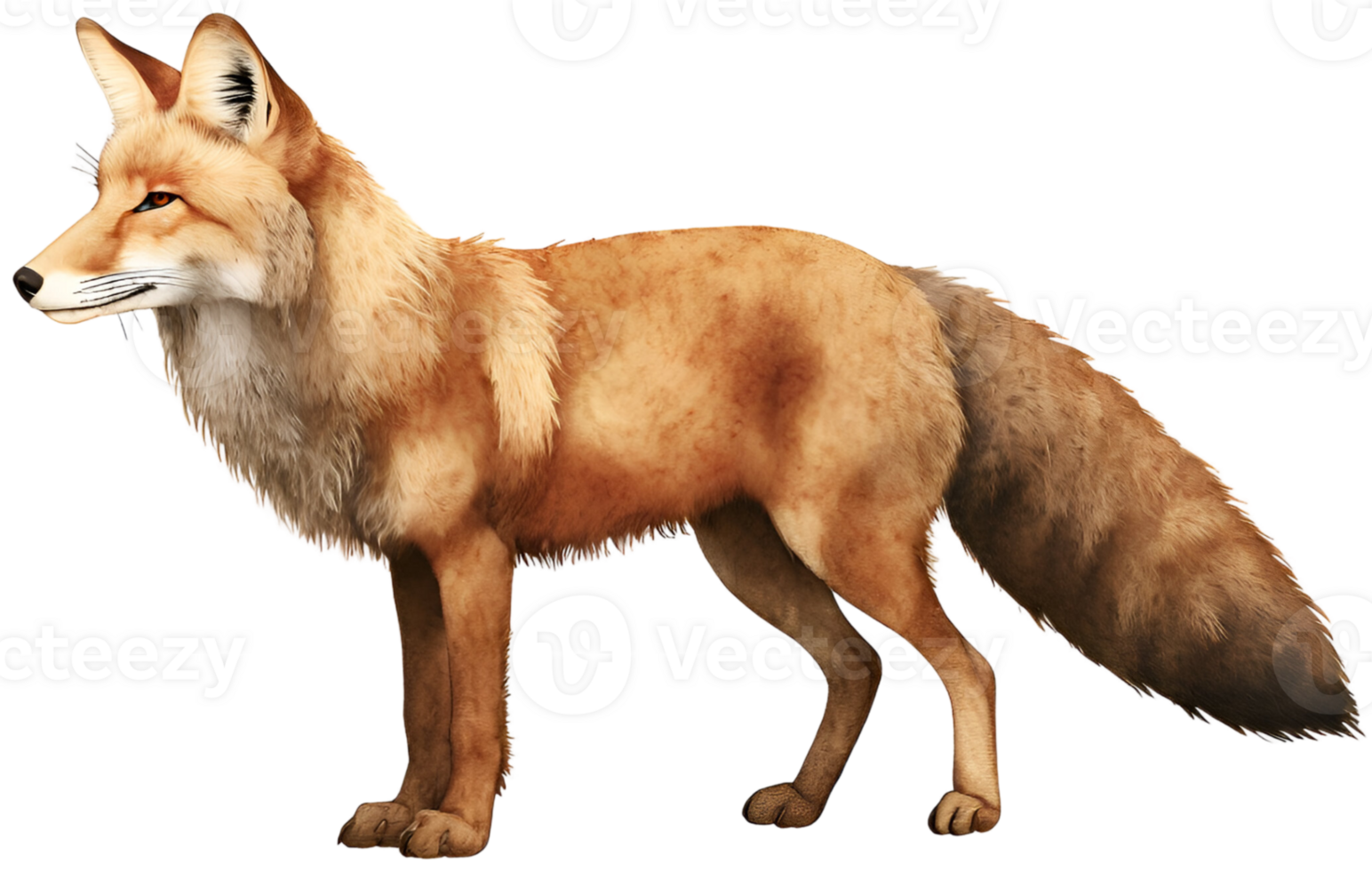 Red fox. AI Generative png