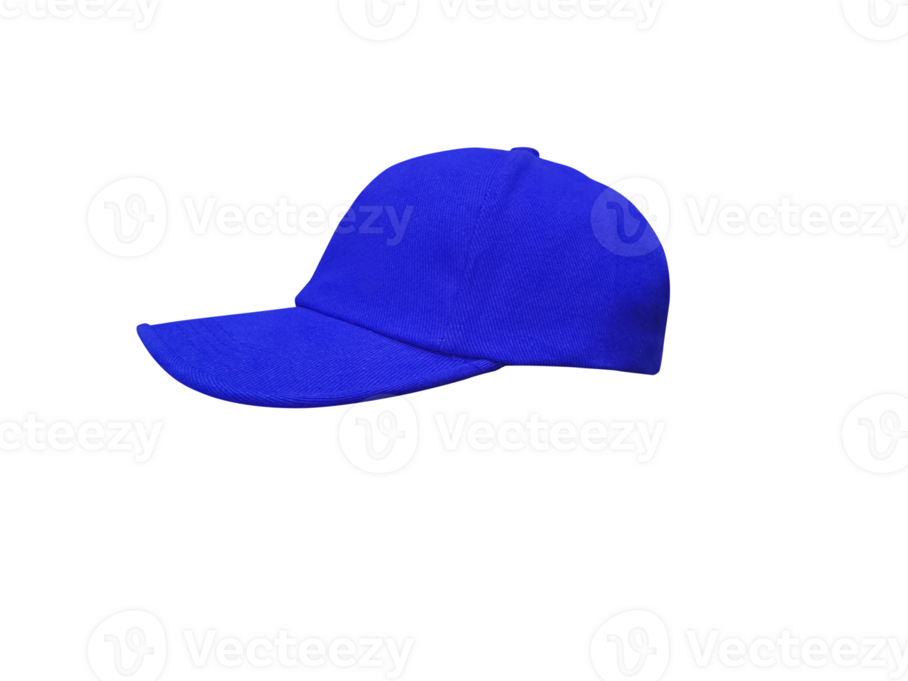 Blue baseball cap isolated PNG transparent