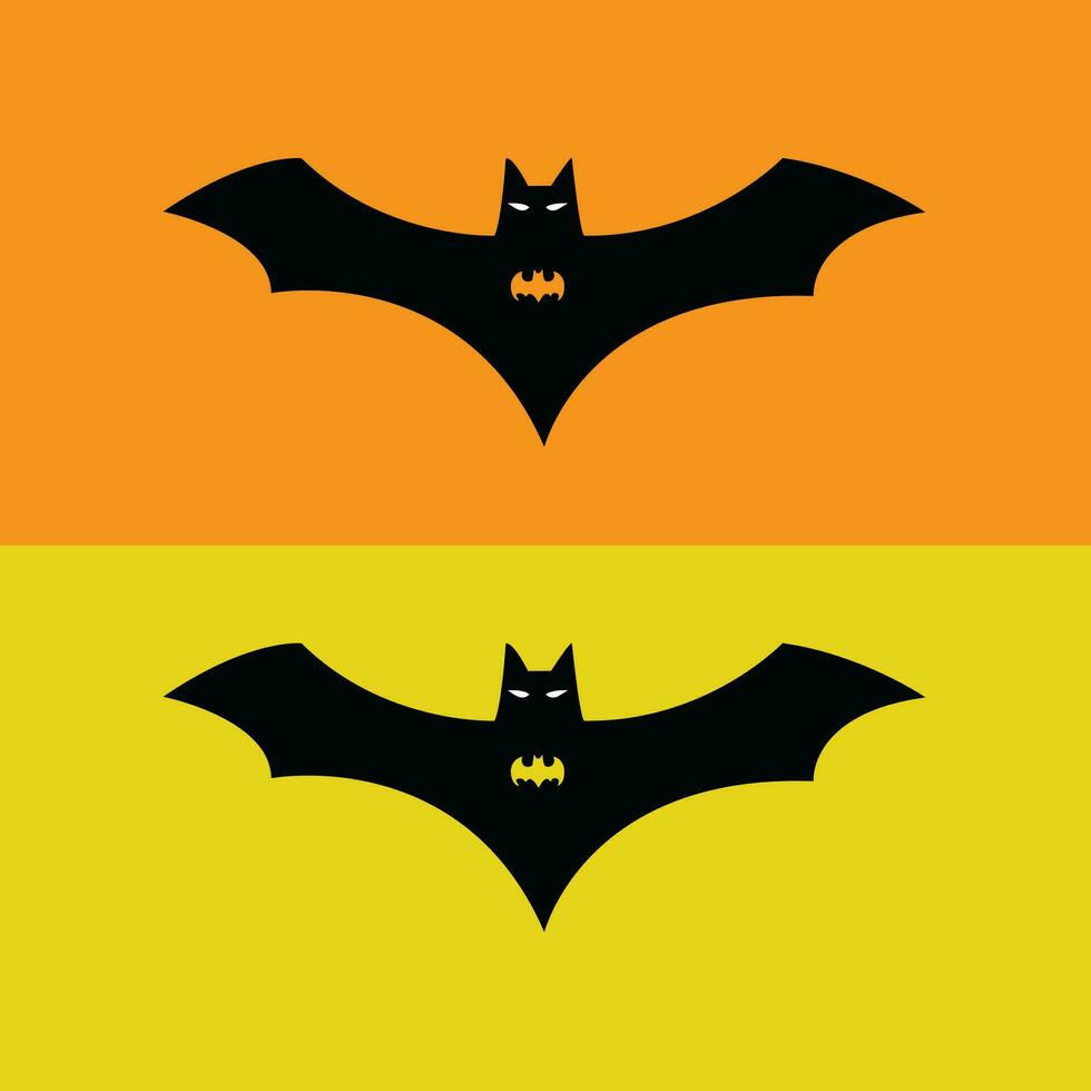 hombre murciélago logo vector