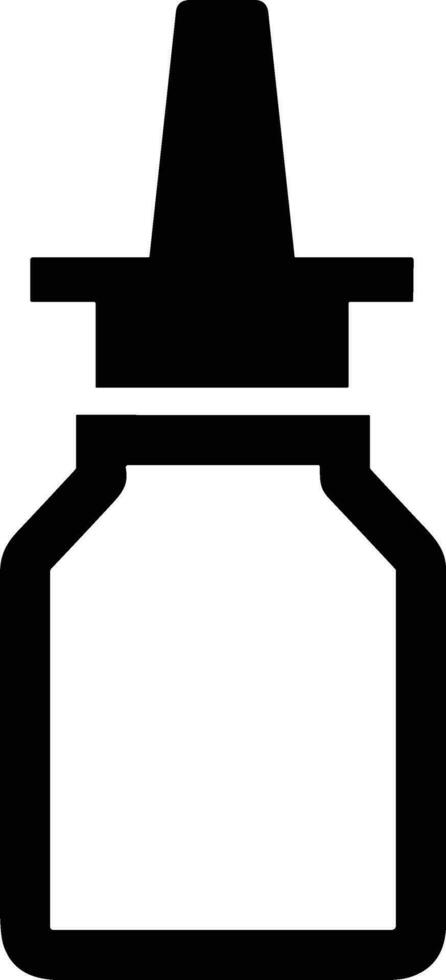 Bottle drink icon symbol vector image. Illustration of the drink water bottle glass design image