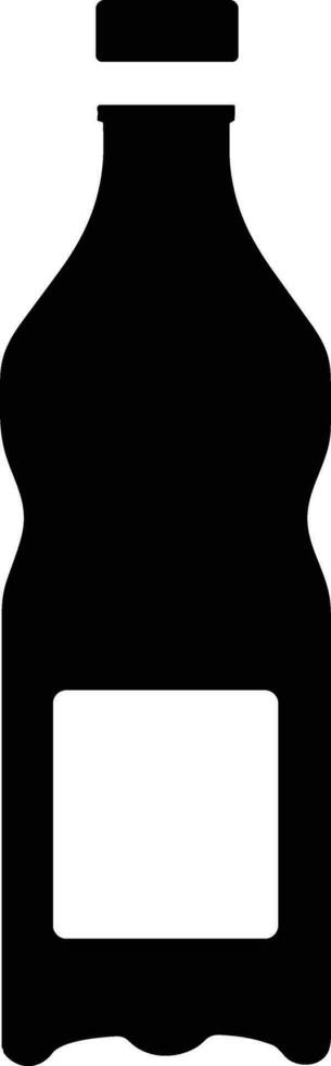 Bottle drink icon symbol vector image. Illustration of the drink water bottle glass design image