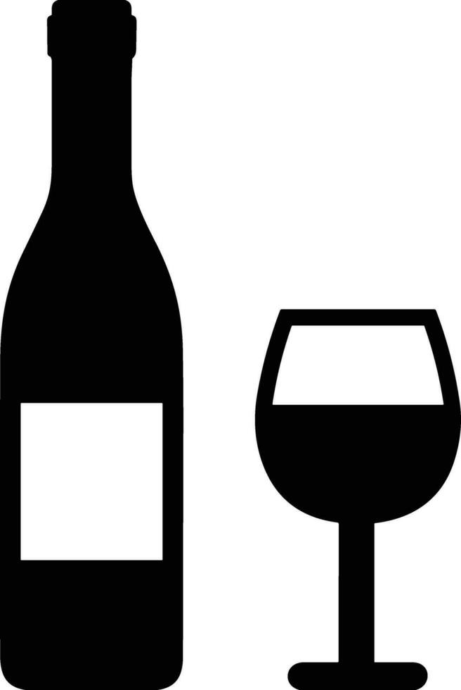 Bottle drink icon symbol vector image. Illustration of the drink water bottle glass design image