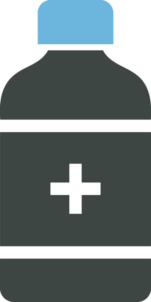 Bottle drink icon symbol vector image. Illustration of the drink water bottle glass design image