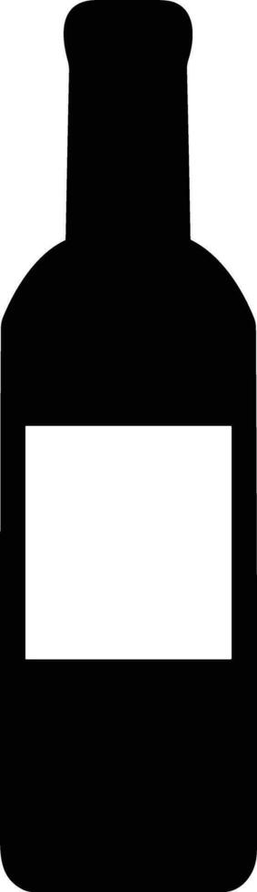 Bottle drink icon symbol vector image. Illustration of the drink water bottle glass design image