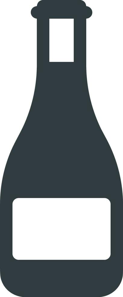 Bottle drink icon symbol vector image. Illustration of the drink water bottle glass design image