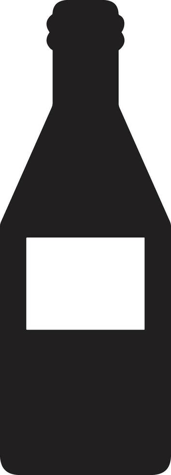 Bottle drink icon symbol vector image. Illustration of the drink water bottle glass design image