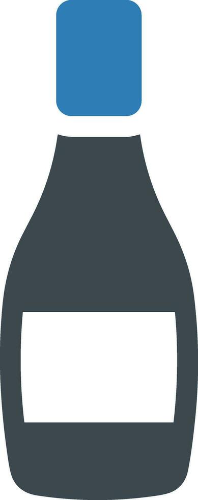 Bottle drink icon symbol vector image. Illustration of the drink water bottle glass design image