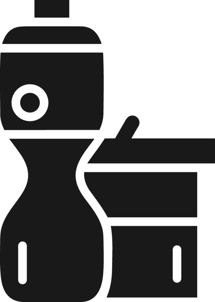 Bottle drink icon symbol vector image. Illustration of the drink water bottle glass design image