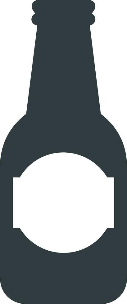 Bottle drink icon symbol vector image. Illustration of the drink water bottle glass design image