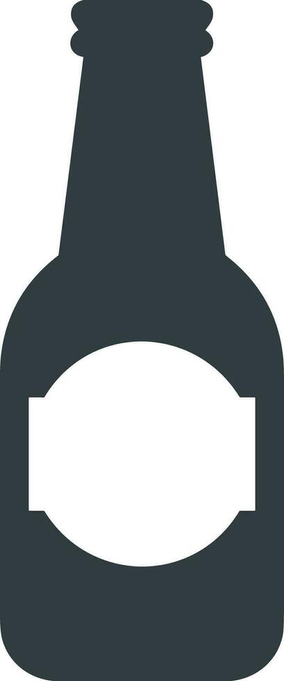 Bottle drink icon symbol vector image. Illustration of the drink water bottle glass design image