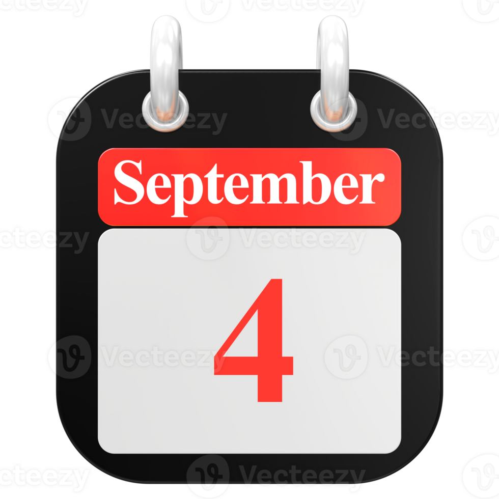 3d machen von ui Symbol September Tag 4 png