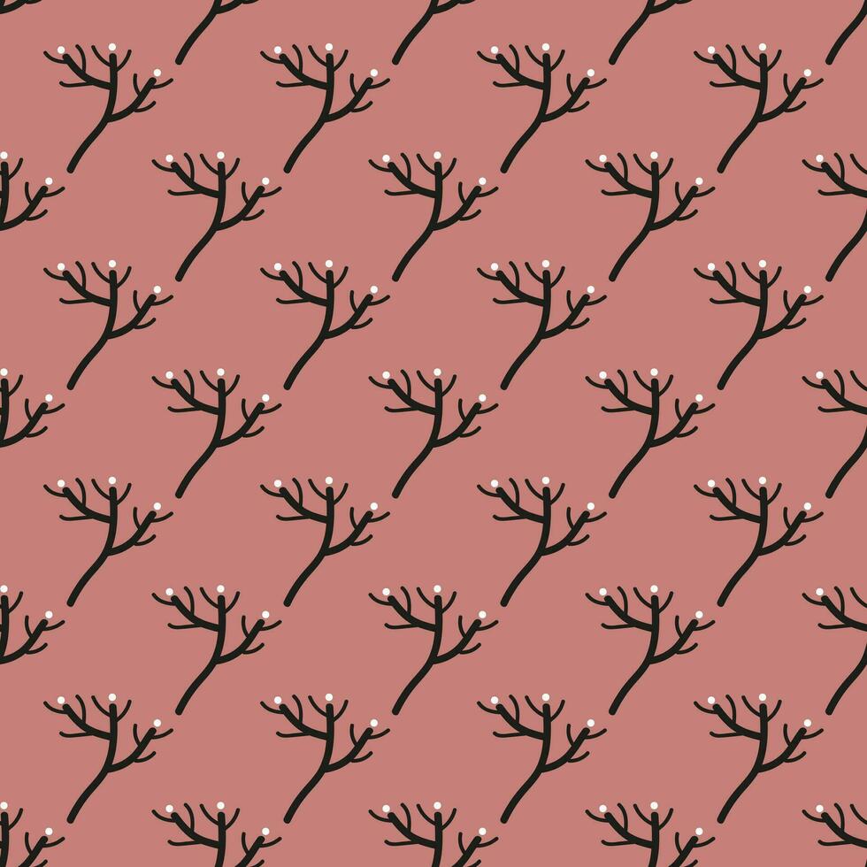 Floral pattern seamless design vector