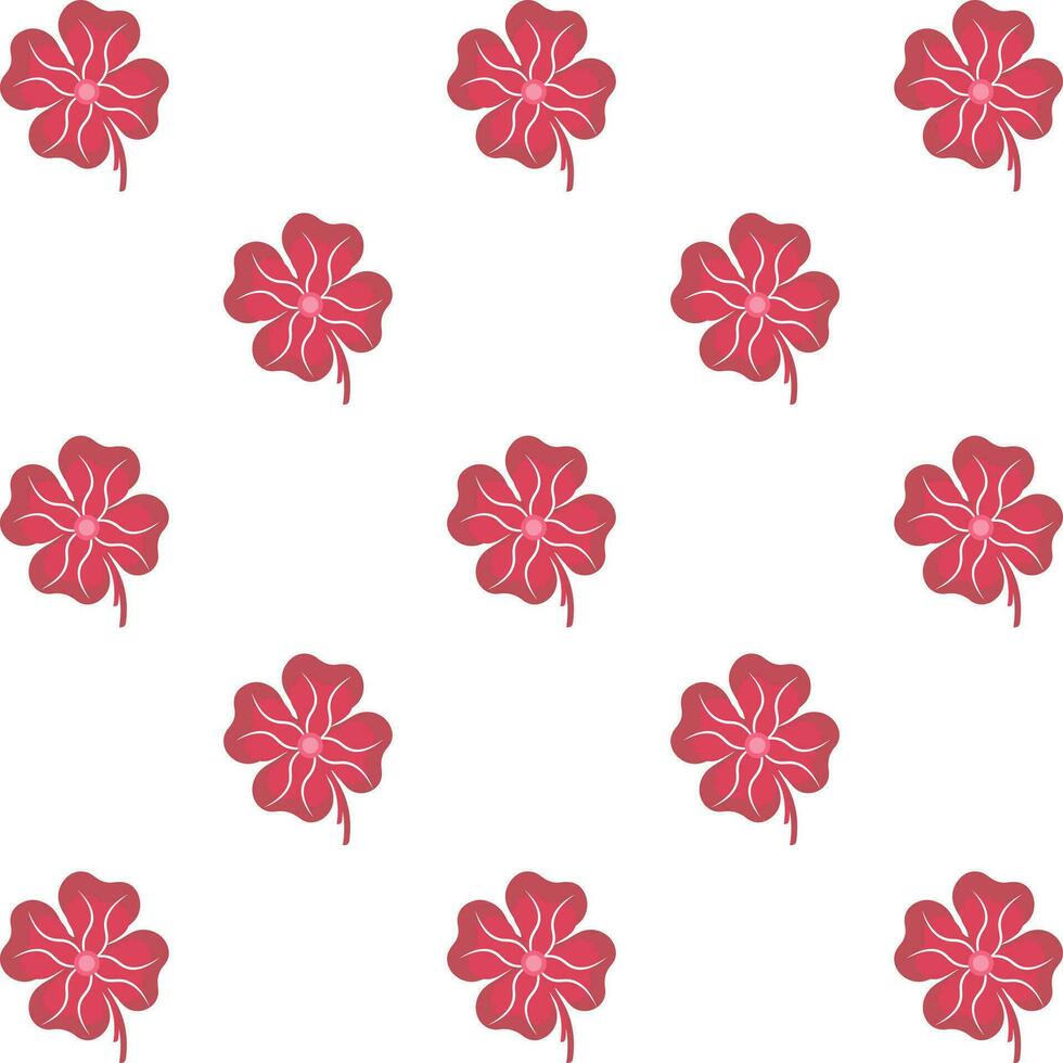 Floral pattern seamless design vector