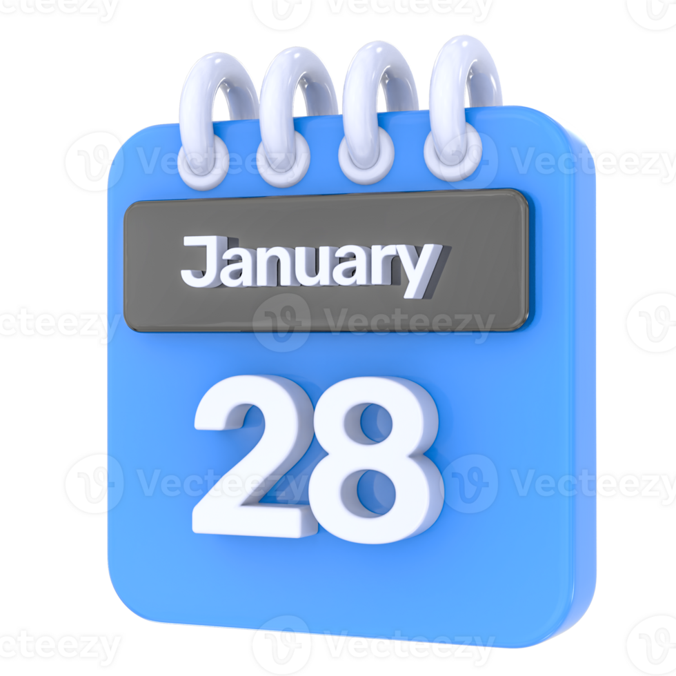 january calendar png