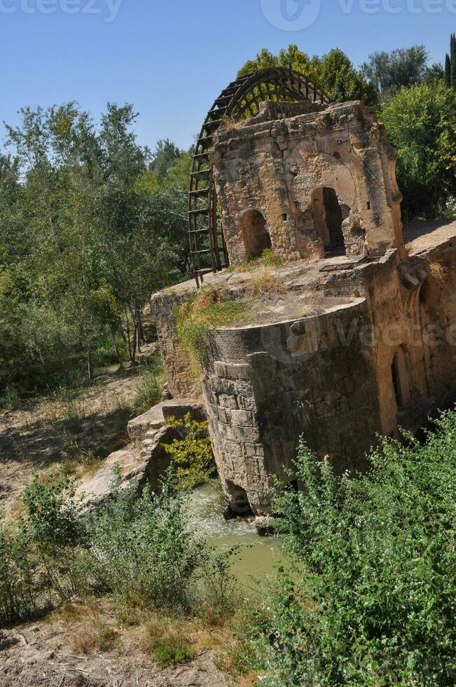Albolafia mill ruins in Cordoba photo