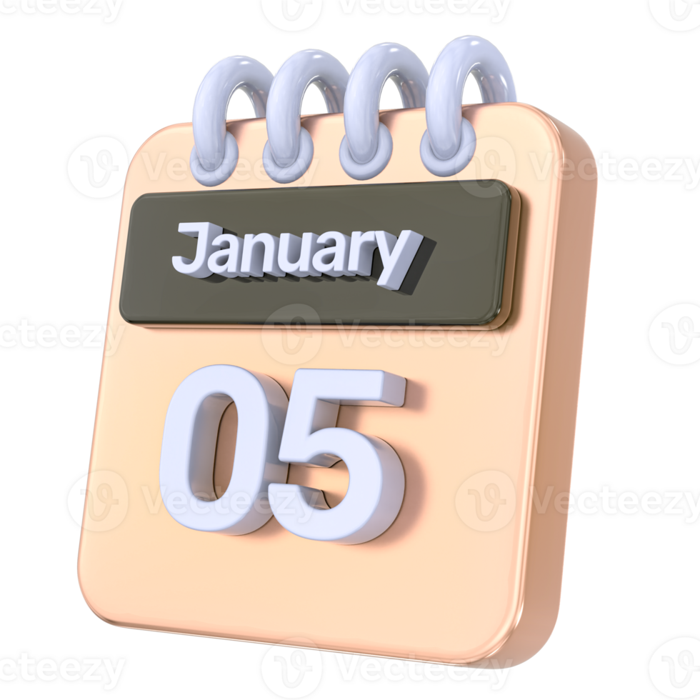 january calendar png