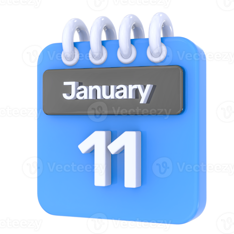 january calendar png