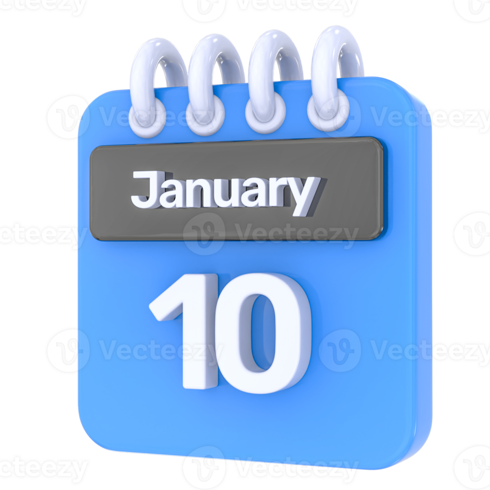 january calendar png