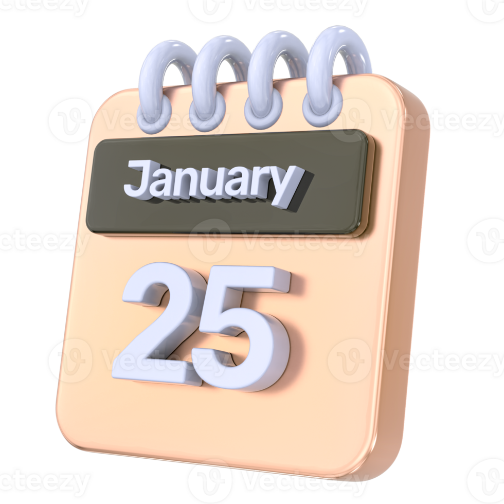 january calendar png