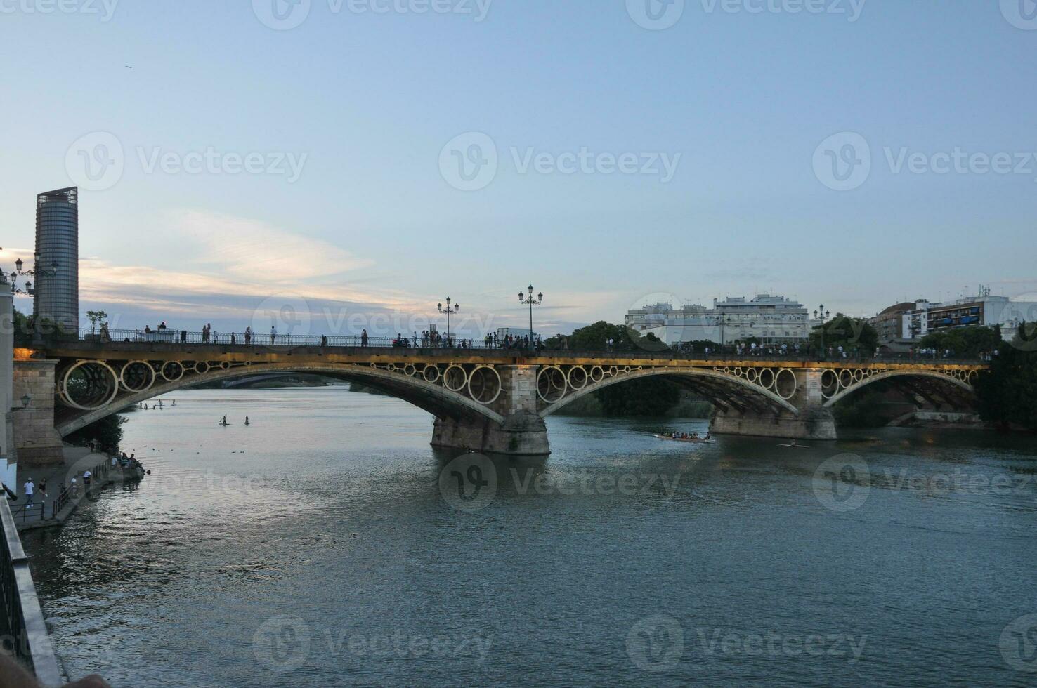 Guadalquivir river in Sevilla photo