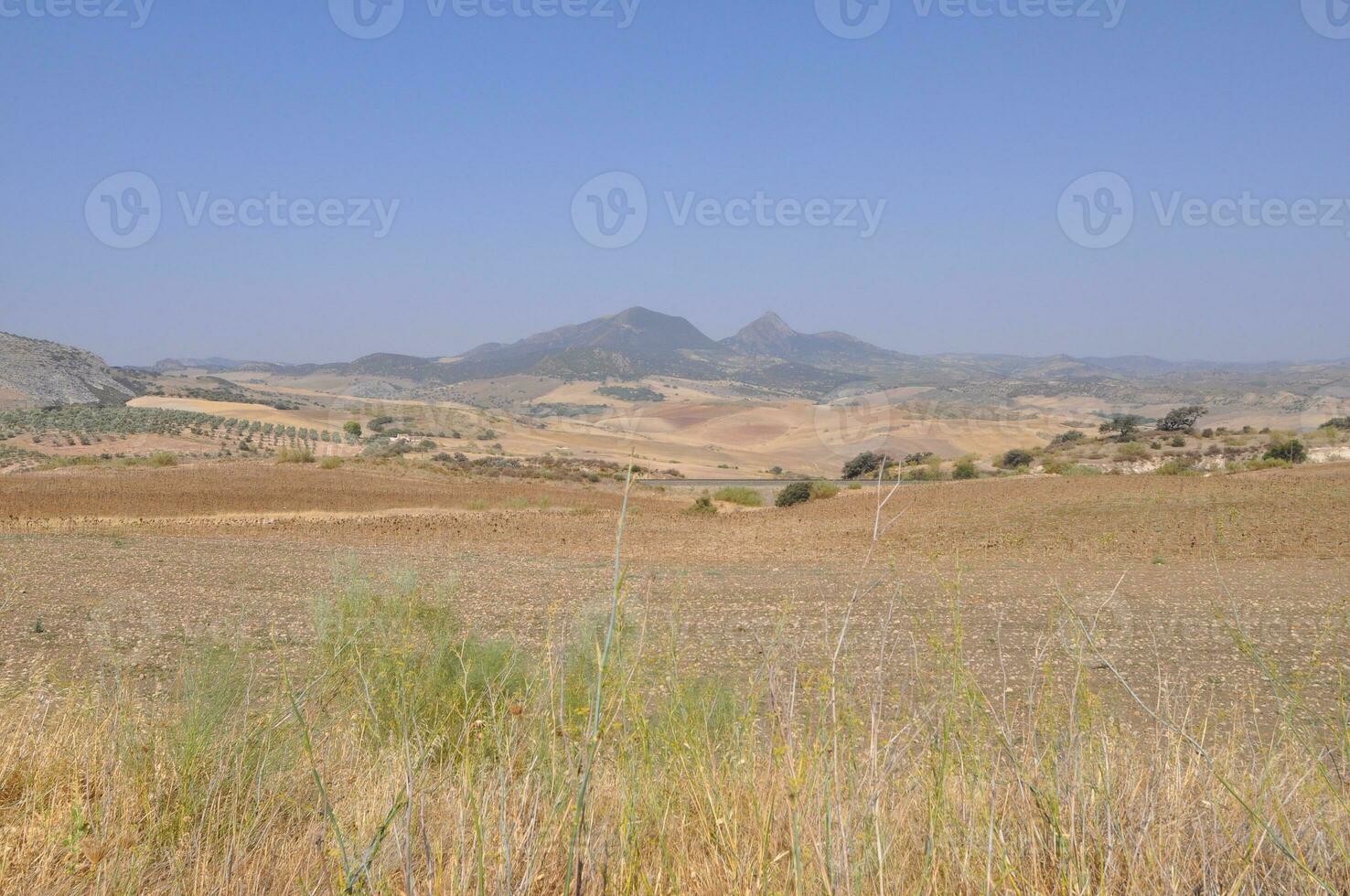 colinas en Andalucía foto