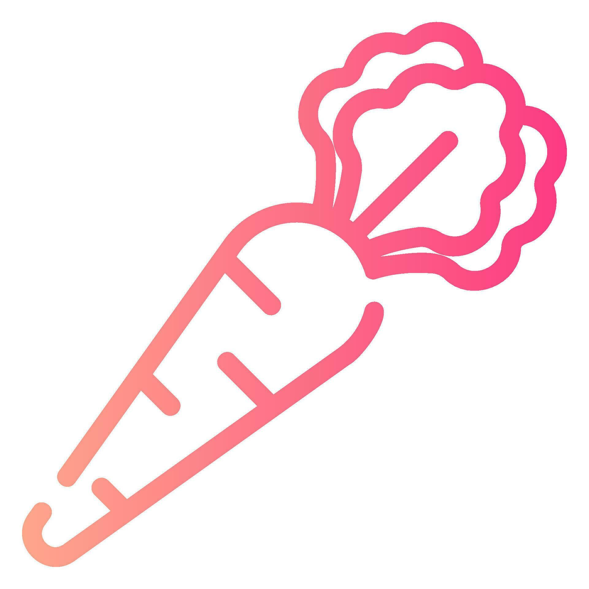radish gradient icon 34621677 Vector Art at Vecteezy