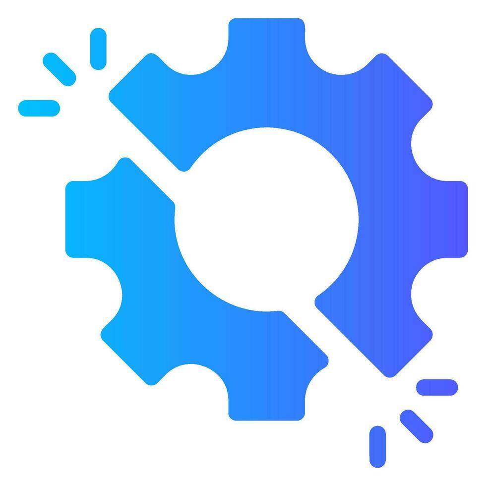 disruption gradient icon vector