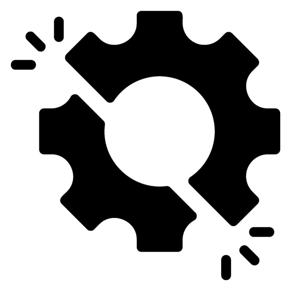 disruption glyph icon vector