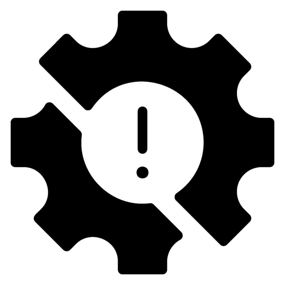 disruption glyph icon vector