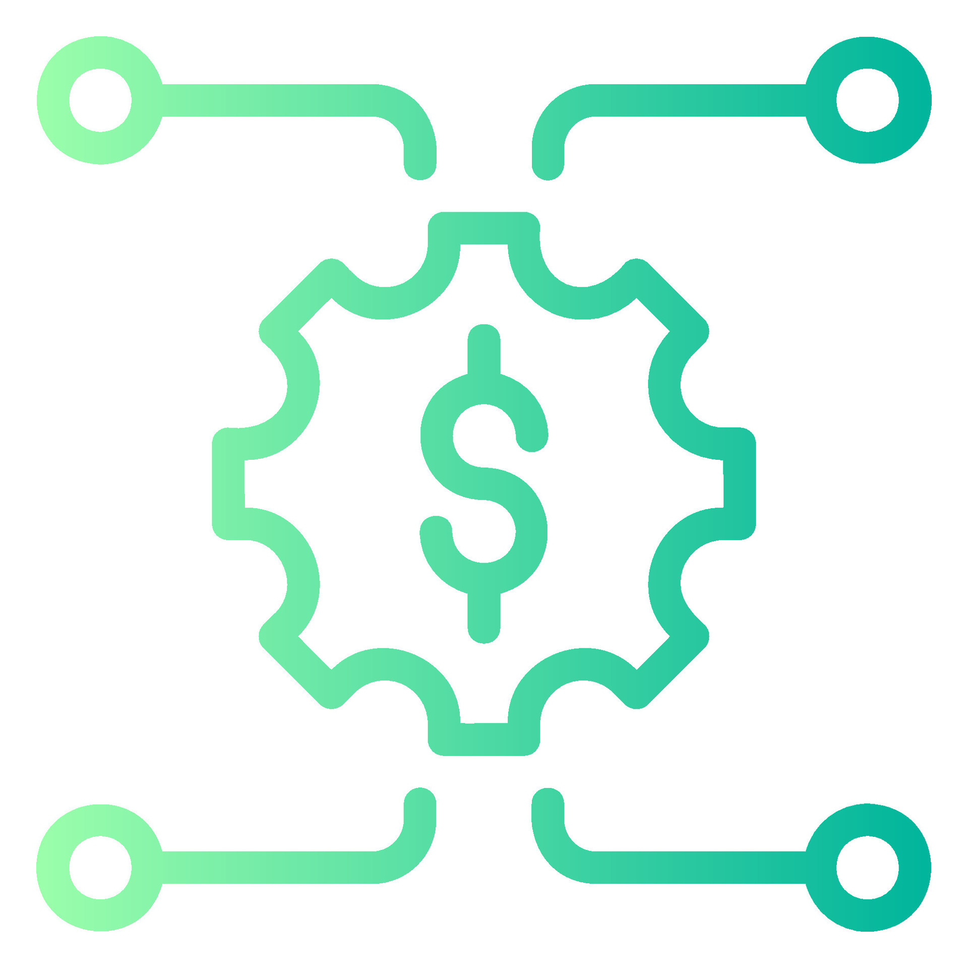fintech gradient icon 34621966 Vector Art at Vecteezy