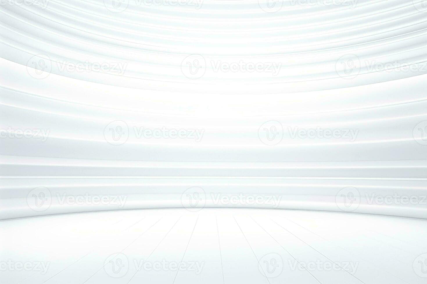 AI generated Abstract futuristic architecture background, Minimal technology white backdrop, Generative AI photo