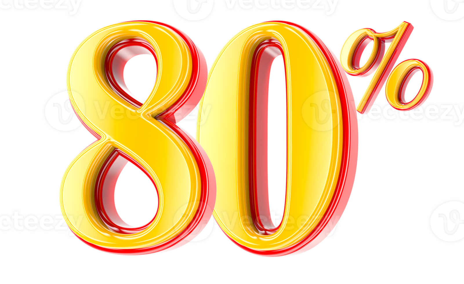 3D percent off png download