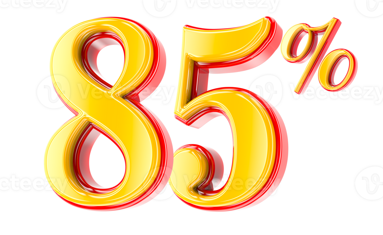3D percent off png download