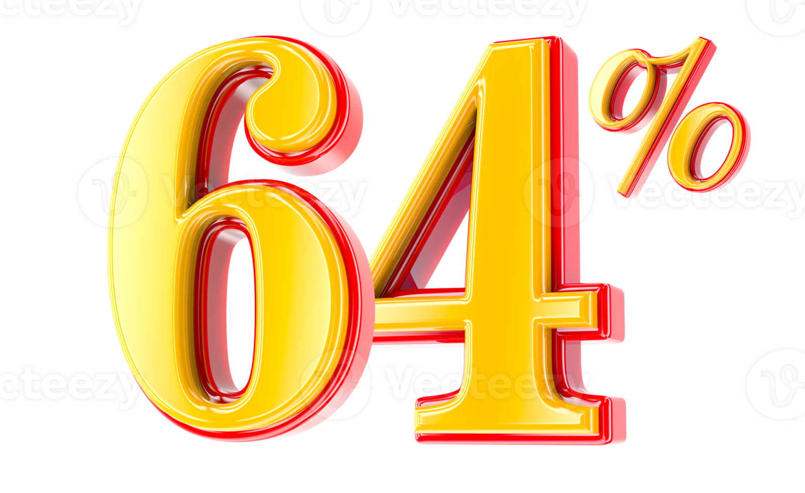 3D percent off png download