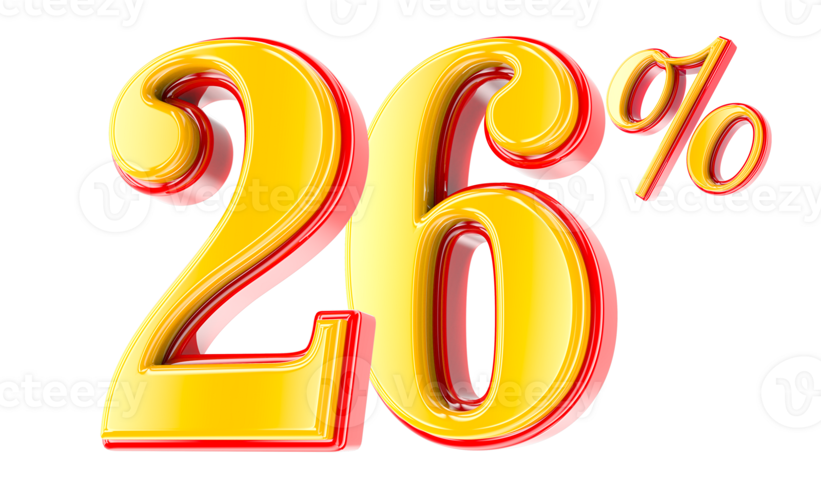 3d pour cent de png Télécharger